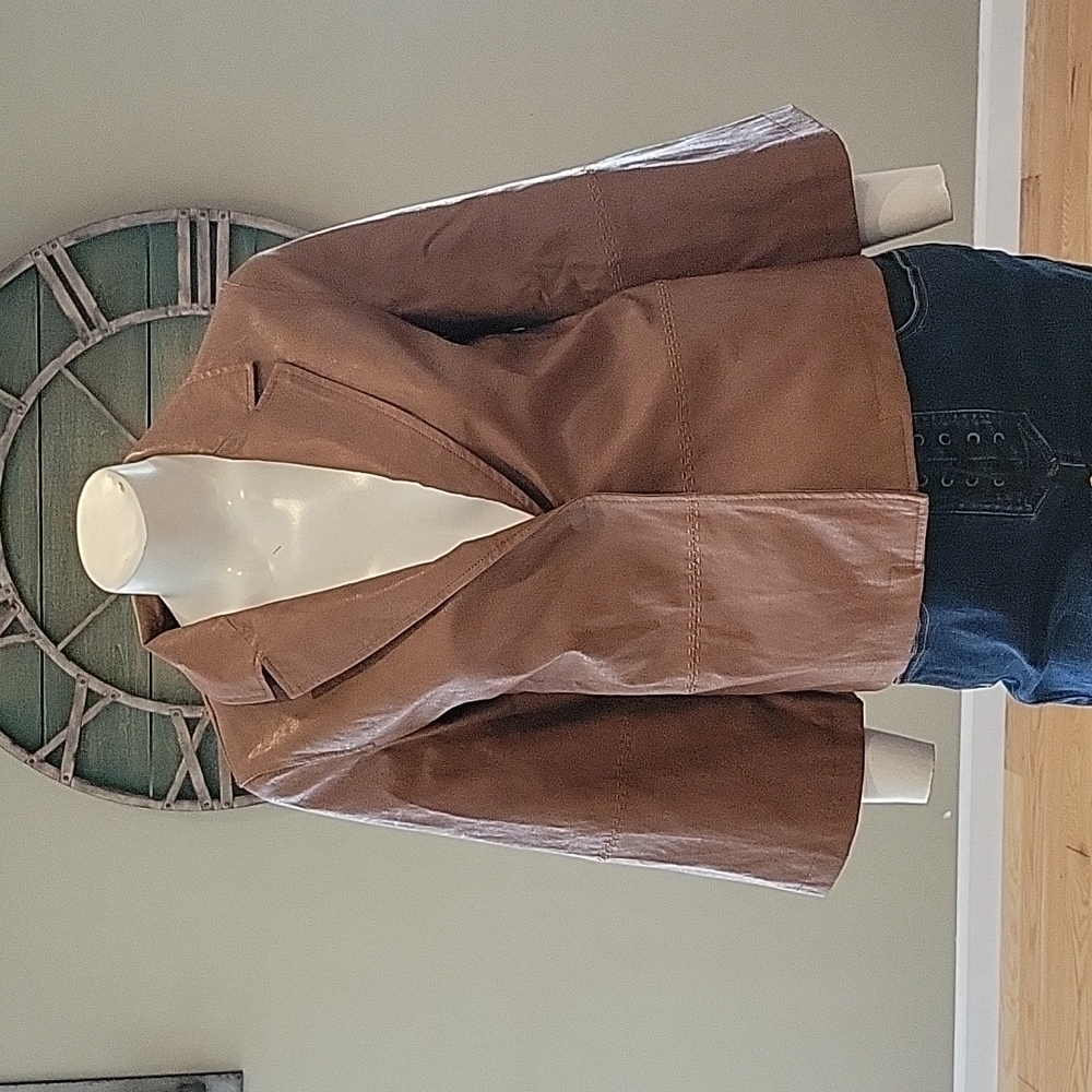 Anthropologie Hayden Faux Leather Jacket. - Picture 4 of 16
